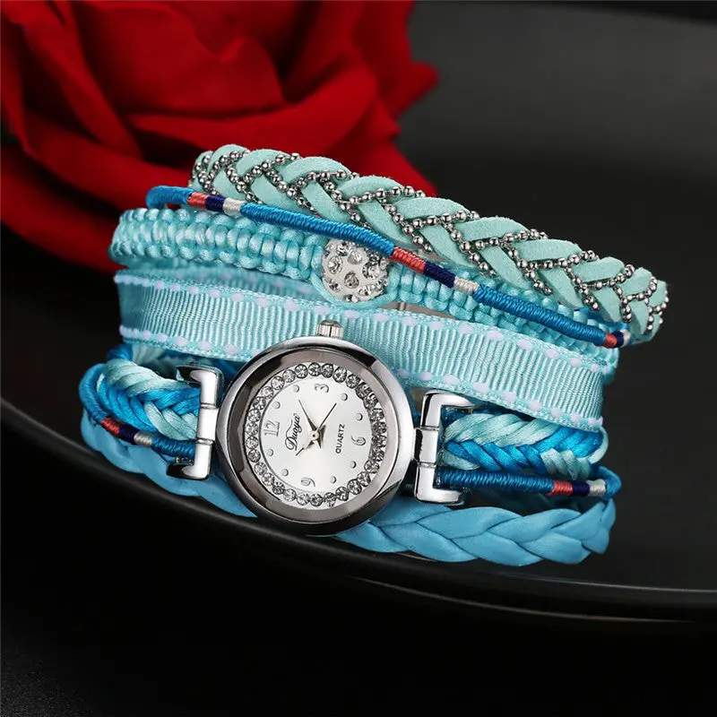 Woman Watches Luxury Duoya Women Watch Bracelet Wristwatch Girl Watch Relogios Feida 2