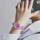 Womans' Watch Simple Girlfriend Small Fresh Soft Girl Watch Leisure Wrist Watches Candy Color Casual Orologi Donna Feida 1