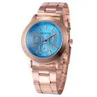 Womans Watches Luxury Faux Leather Analog Quartz Wrist Watches Geneva Ladies Watch Saat Feida 10
