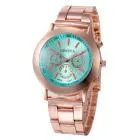 Womans Watches Luxury Faux Leather Analog Quartz Wrist Watches Geneva Ladies Watch Saat Feida 5