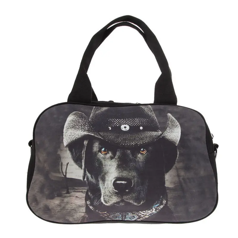 Women 3D Animal Totes Casual Rivet Shoulder Bags Large Capcity Shopping Bags 1