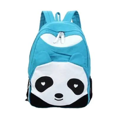 Women Backpack Canvas School Bag Panda Design Printing School Backpacks Women Mochila 6