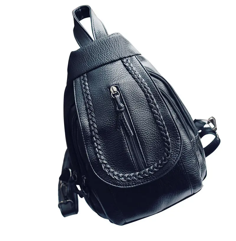 Women Backpack Chest Bags Leather Students School Backpacks For Girl Mochila Mujeres Travel Bag Backpack Satchel Bags 1