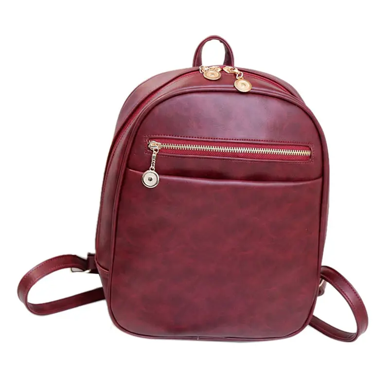 Women Backpack Pu Leather Backpacks Mochila School Bags For Teenagers Girls Famous Designer Luxury Shoulder Bags 4