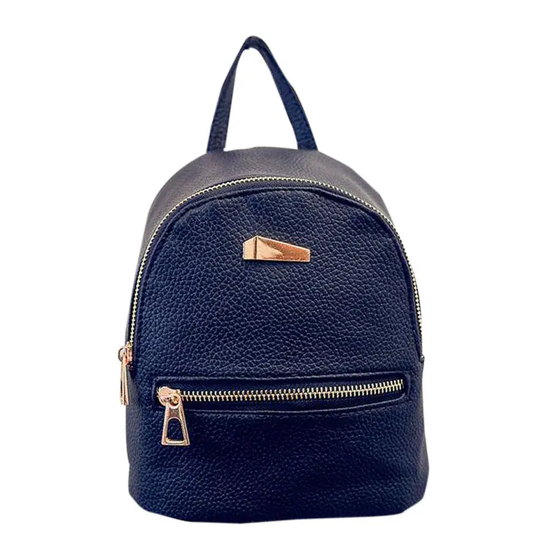 Women Backpack Pu Leather Mochila Causal Floral Printing School Bags For Teenagers Girls Top-Hle Backpacks 1