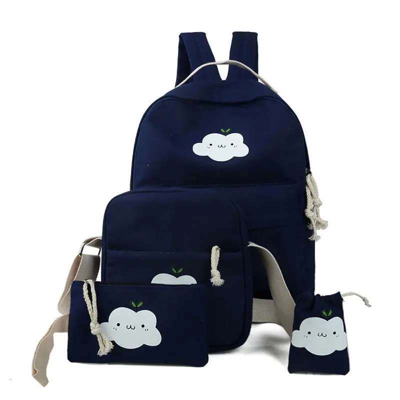 Women Backpack School Backpacks For Teenage Girl Mochila Mujeres Travel Bag Clouds Printing Backpack Satchel Sold 2