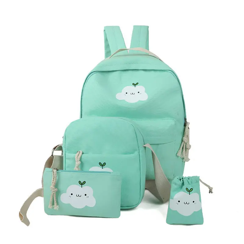 Women Backpack School Backpacks For Teenage Girl Mochila Mujeres Travel Bag Clouds Printing Backpack Satchel Sold 3