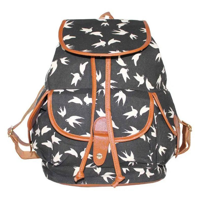 Women Backpacks Vintage Backpacks For Teenage Girls Students School Bags 1