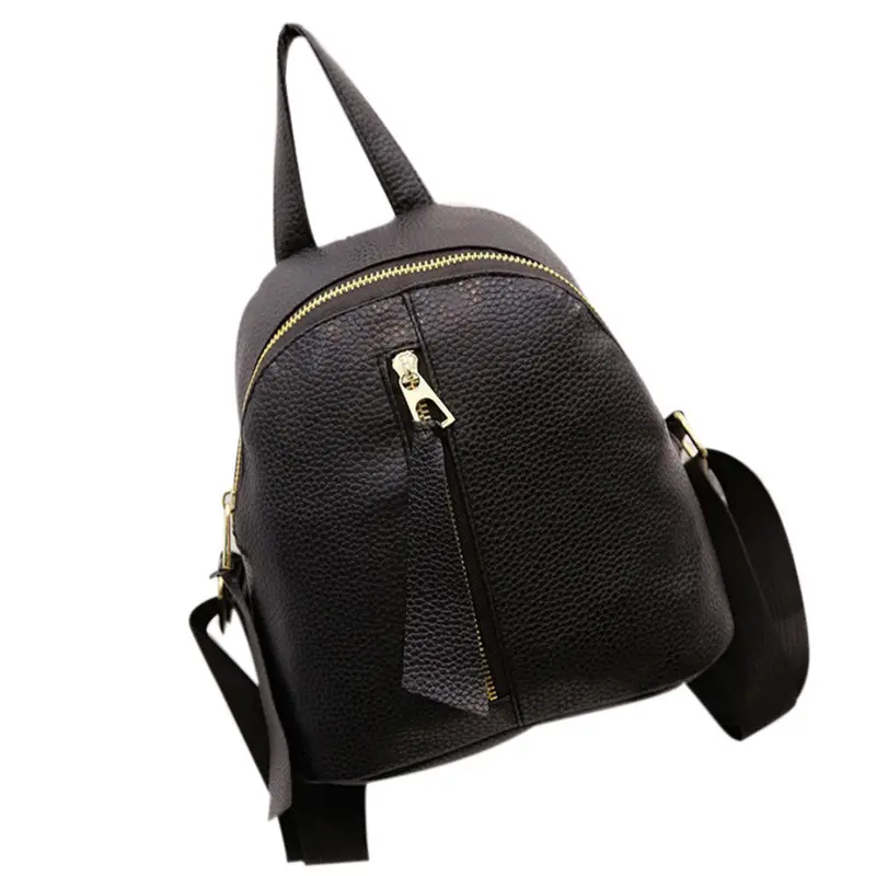 Women Backpacks Women's Pu Leather Backpacks College Girl School Bag Ladies Bags Designer Backpack Bolsas 1