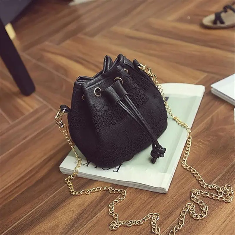 Women Bag Chain Lace Hbag Shoulder Bags Tote Messenger Satchel Bags Crossbody College Students School Bag For Girl 1