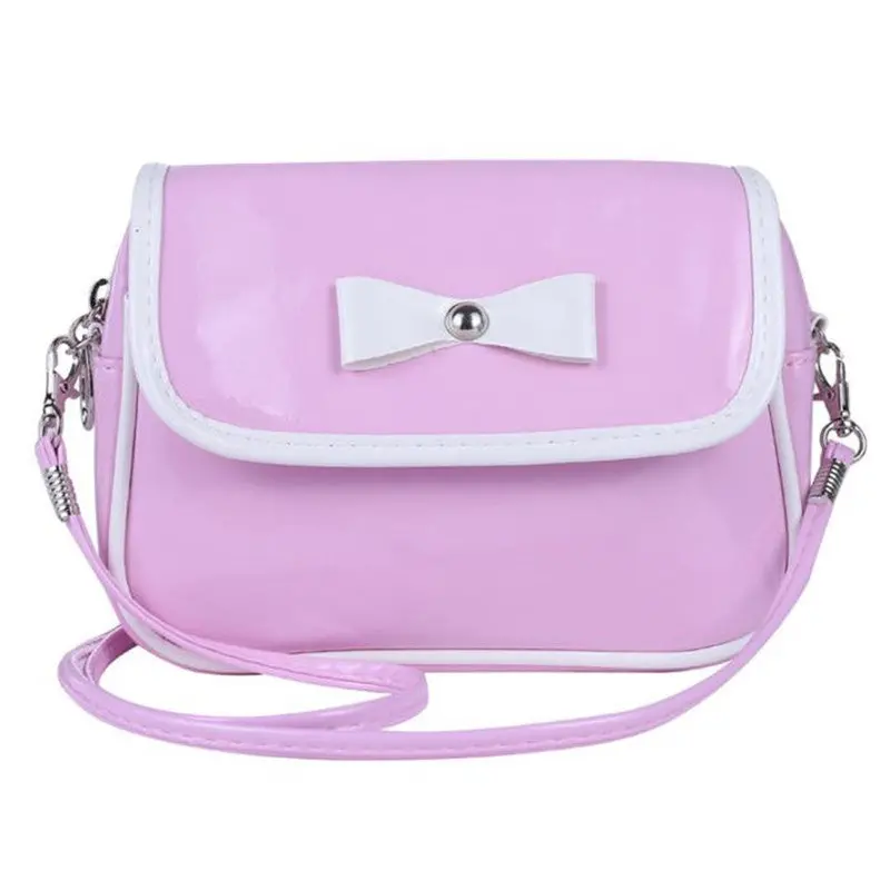 Women Bag Contracted Style Tourism Aslant Package Girl Mini Bow Leather Hbag Shoulder Messenger Tote Crossbody Bolsafeminina 4