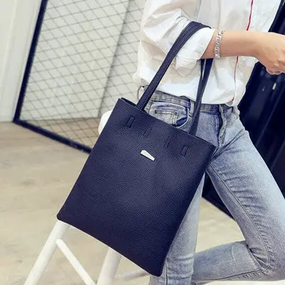 Women Bag Designer Pu Leather Litchi Stria Handbag Shoulder Messenger Bags Bolsos Femenina 1