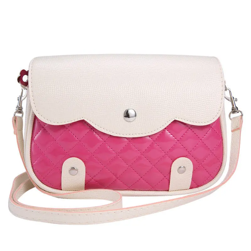 Women Bag Hbags Messenger Leather Plaid Series Shoulder Crossbody Satchel Bolsa Feminina Bag 2