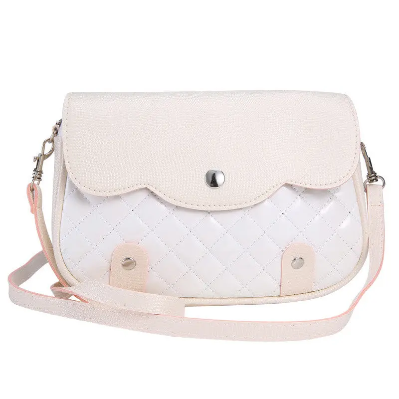Women Bag Hbags Messenger Leather Plaid Series Shoulder Crossbody Satchel Bolsa Feminina Bag 7