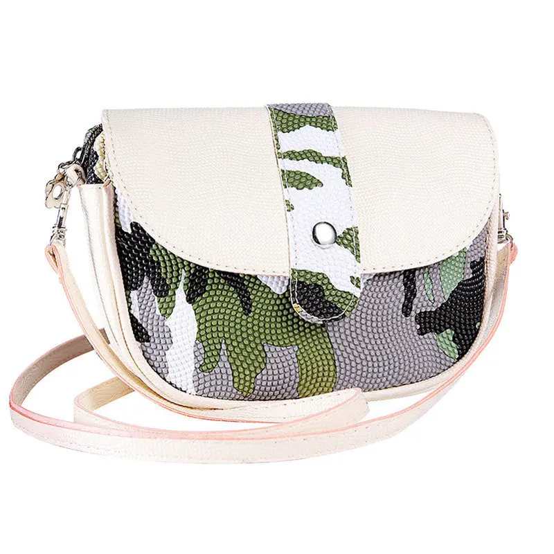 Women Bag Luxury Camouflage Color Edge Crossbody Messenger Bag Bolsa Feminina Satchel Hbags 2