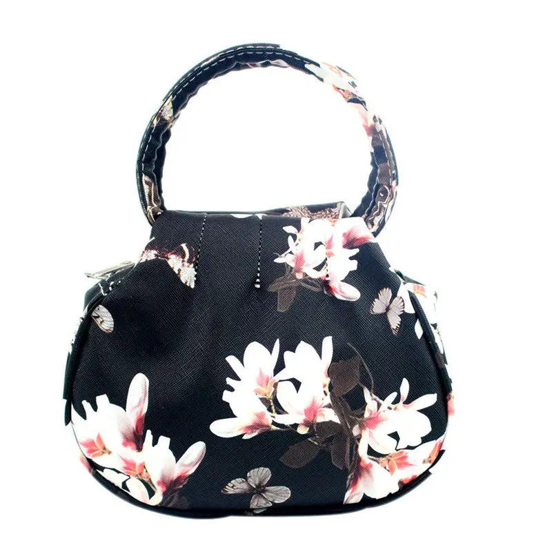 Women Bag Printed Floral Leather Shoulder Messenger Bag Hbag Casual Travel Beach Bags Bolsa Feminina Satchel Clutch 1