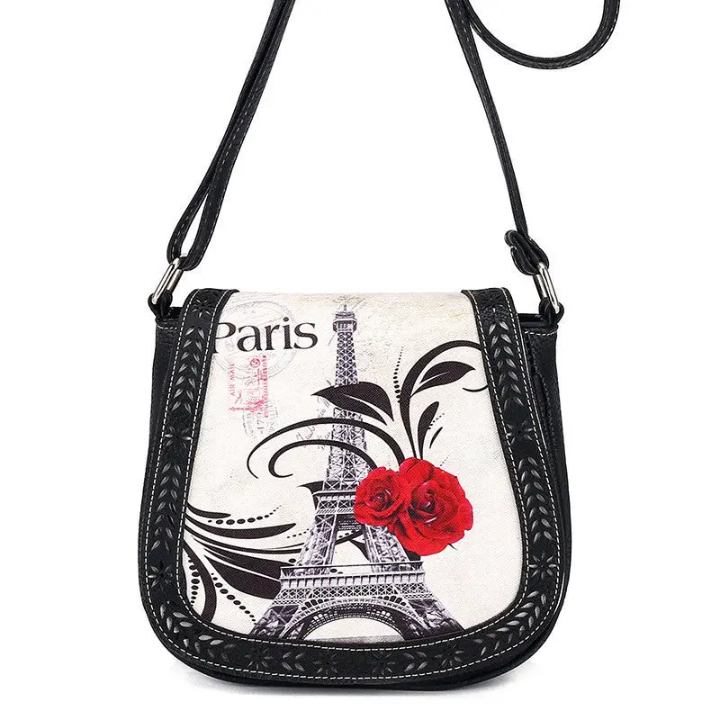 Women Bag Printing Leather Crossbody Shoulder Messenger Bags Hbags Women Famoushbag Designer Bag 1