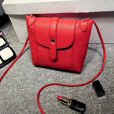 Women Bag Pu Leather Handbag Cross Body Shoulder Messenger Bags Ladies Famous Designers Bolso 2
