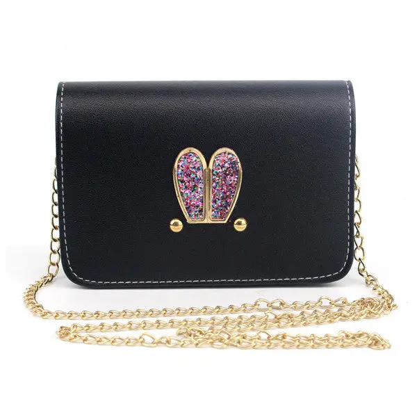 Women Bag Rabbit Ears Leather Hbag Shoulder Crossbody Bag Large Tote Ladies Purse Women's Hbags Messenger Bags 1