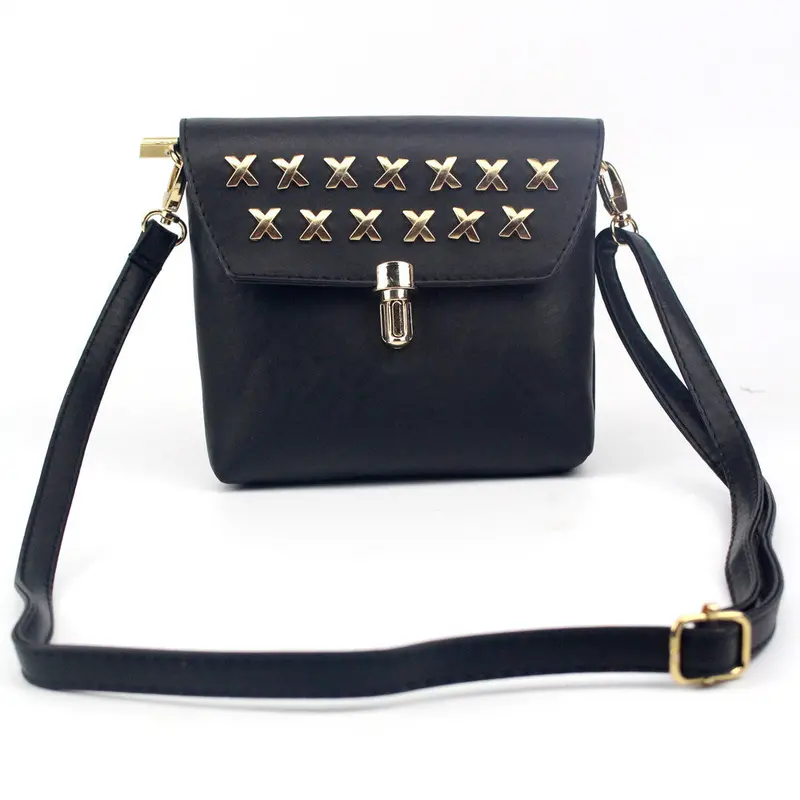Women Bag Rivet Leather Hbag Crossbody Shoulder Bags Purse Messenger Satchel Bags Designer Travel Bag For Girl 1