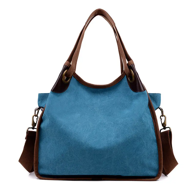 Women Bag Tote Bags Handbag Designer Canvas Crossbody Shopper Handbags Large Ladies Bolsos Mujer 1