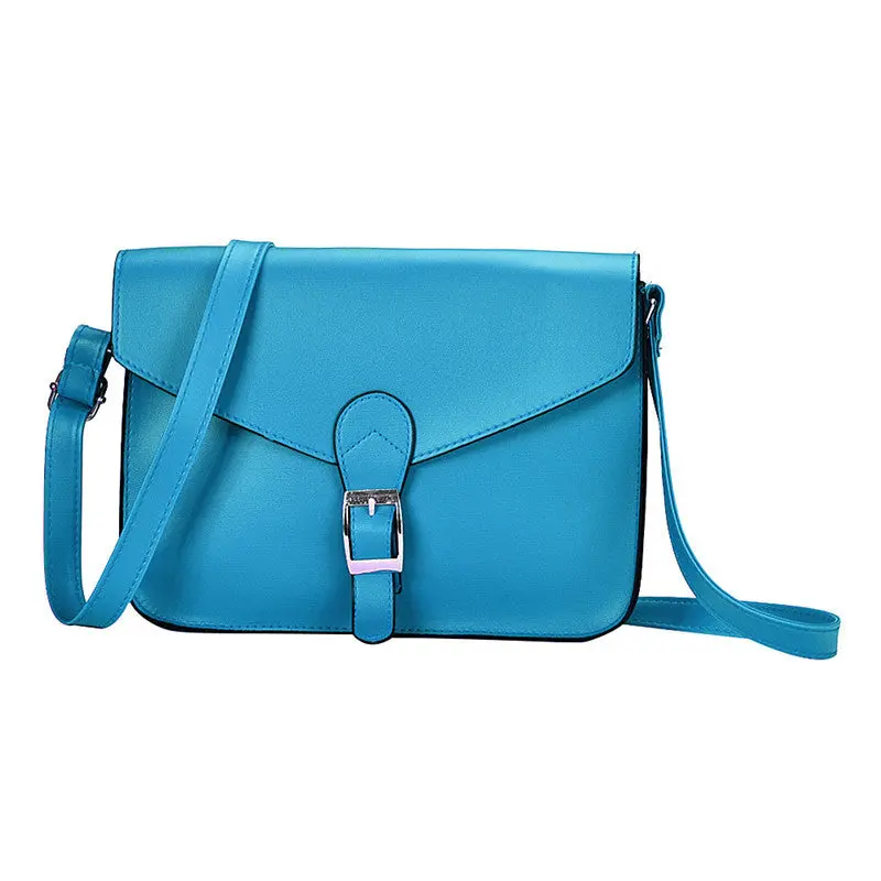 Women Bag Women Hangbag Shoulder Leather Satchel Tote Leather Bags Bolsa Feminina Crossbody Messenger Retro 11