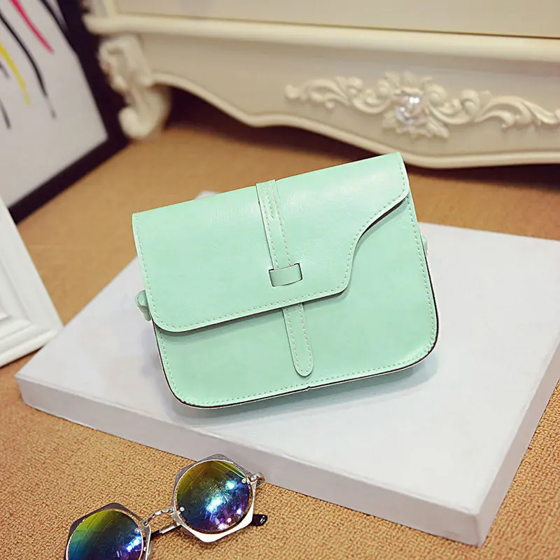 Women Bag Women Hangbag Shoulder Leather Satchel Tote Leather Bags Bolsa Feminina Crossbody Messenger Retro 6