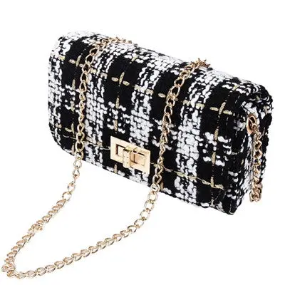 Women Bag Women Messenger Bags Rivet Chain Shoulder Bag Polyester Crossbody Obag Bags Bolsas 1
