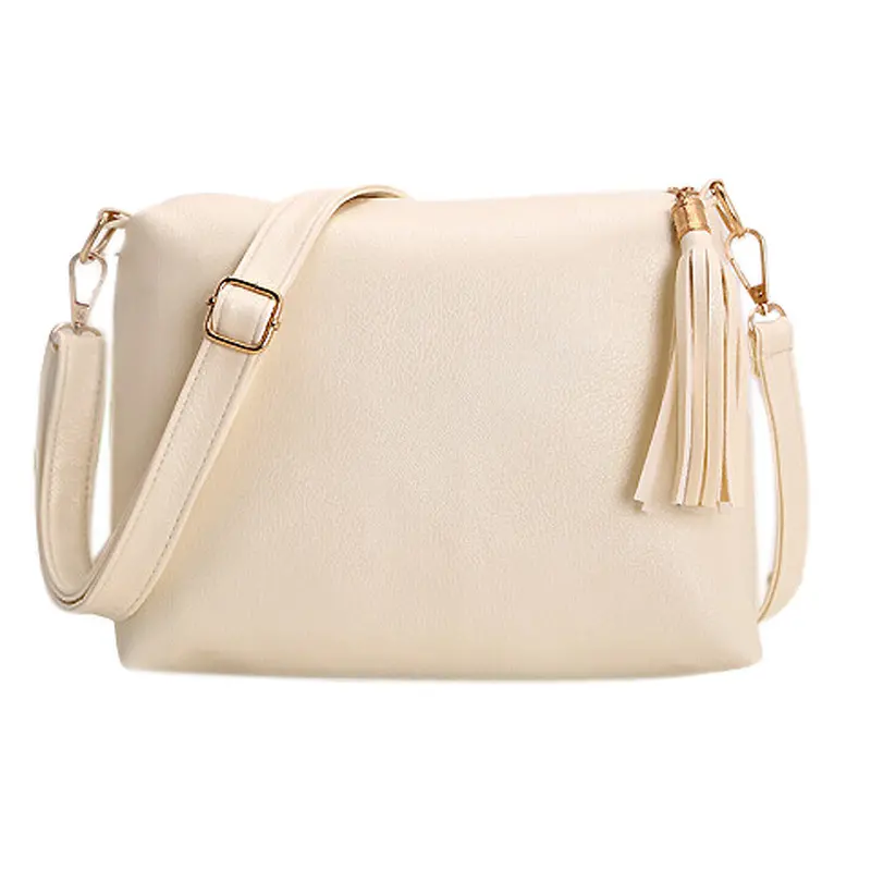 Women Bags Ladies Hbag Tassel Leather Bag Crossbody Shoulder Messenger Bolsa Feminina 1