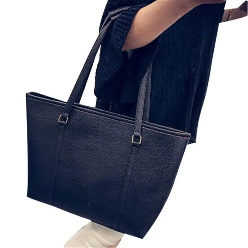 Women Bags Large Capacity Leather Hbag Tote Shoulder Multifunctional Travel Bolsa Feminina Bag 1