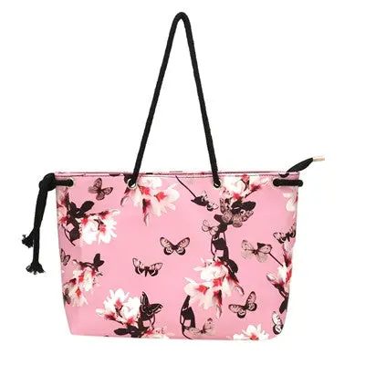 Women Bags Pu Leather Floral Print Designer Hobo Handbag Shoulder Tote Bag Lady Bolsos Femenina 1