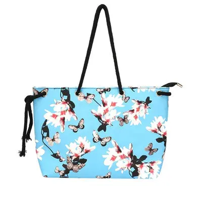Women Bags Pu Leather Floral Print Designer Hobo Handbag Shoulder Tote Bag Lady Bolsos Femenina 2