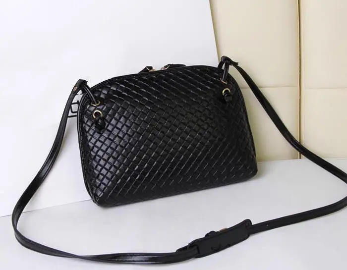 Women Bags Shoulder Bag Faux Leather Satchel Crossbody Handbag Black Classic Stylish Promotion 1