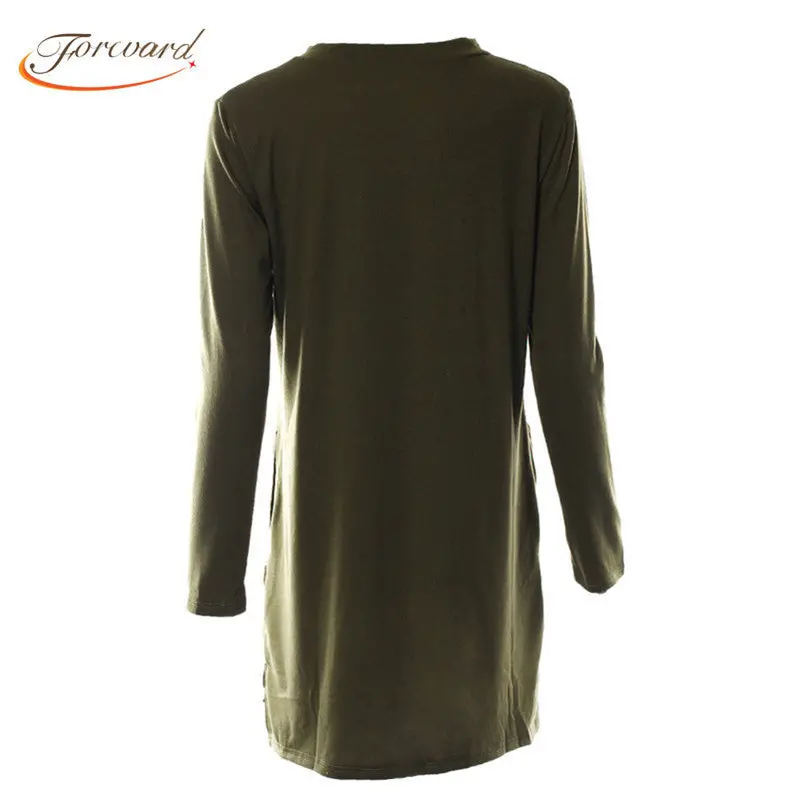 Women Blouses V Neck Long Blouses Sleeve Shirts Fiber Top Women Work Wear Blusas Femininas Tops 3