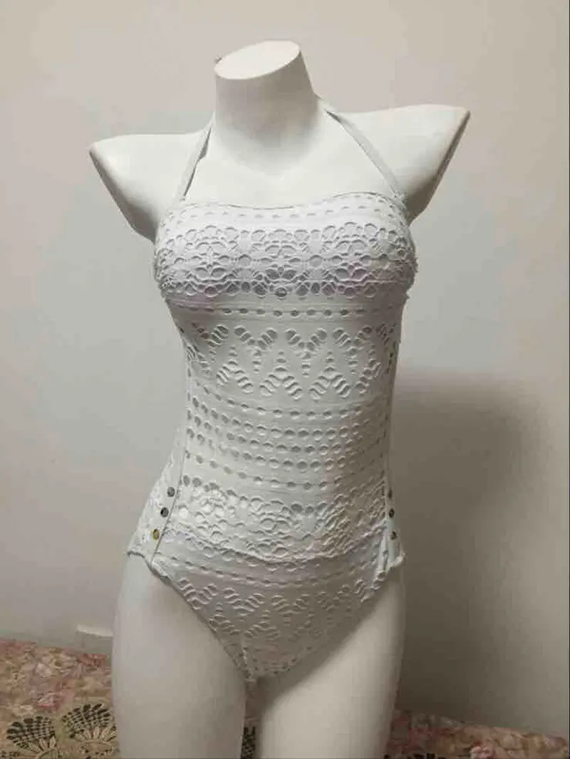 Women Bodysuits Solid Color Sleeveless Simple And Elegant Bodycon Playsuit Macacao Feminino Swimwear 3