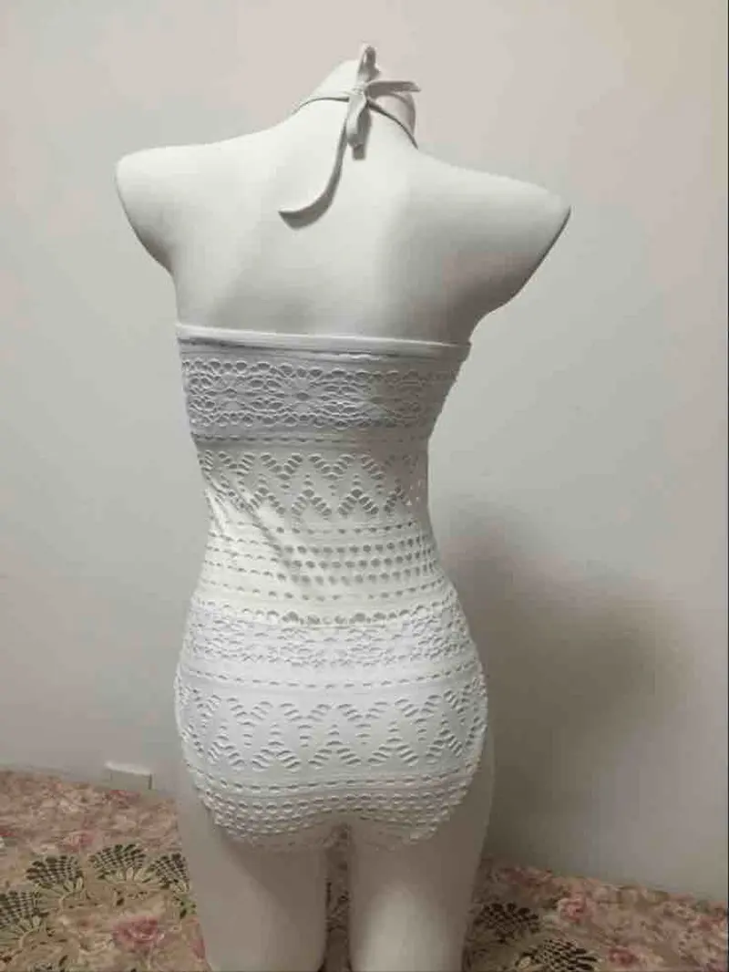 Women Bodysuits Solid Color Sleeveless Simple And Elegant Bodycon Playsuit Macacao Feminino Swimwear 4