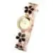 Women Bracelet Flower Rose Gold Watch Dress Quartz Watches Daisies Relogio Feminino 1