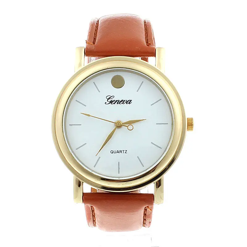 Women Bracelet Luxury Watch Faux Leather Band Analog Quartz Dial Watch Relogio Feminino Clock Women Feida 3