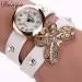 Women Bracelet Watches Rhinestone Crystal Relogio Feminino Pu Leather Gift Dress Clock 9