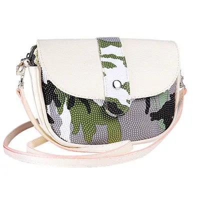 Women Camouflage Color Edge Bags Crossbody Bag Messenger Handbag Ladies Hobo Shoulder Bag Bolsos 2