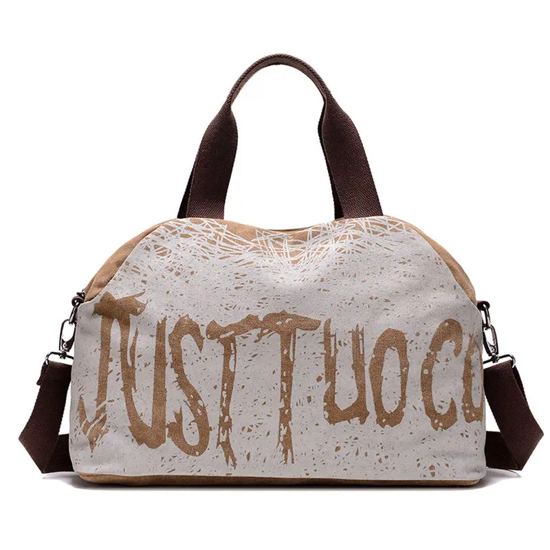 Women Canvas Letter Hbags Shoulder Bag Large Tote Ladies Satchel Shopping Bag Femininas Clutch Hbag 3