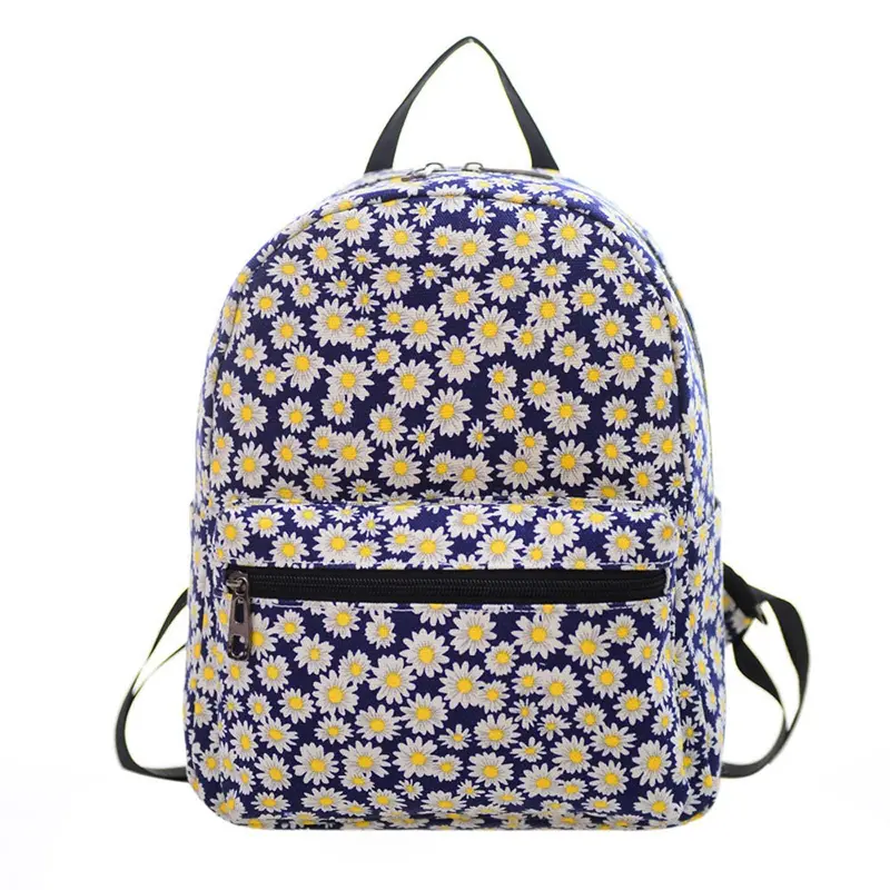 Women Canvas Shoulder Bag Backpacks For Teenage Girls Sac A Dos 1