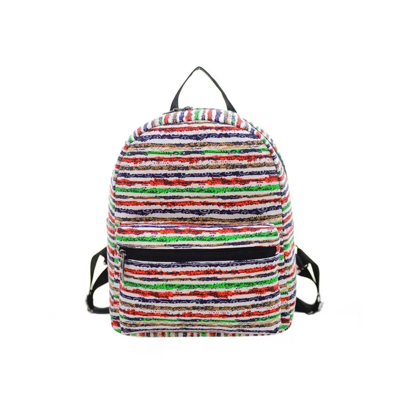 Women Canvas Shoulder Bag Printing Backpack School Teenagers Girls Rucksack Shoulder Bag Mochila Feminina 2