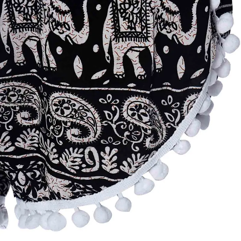 Women Casual Printed Shorts Plus Size Women's Shorts Casual Short Pants High Waist Short Beach 2