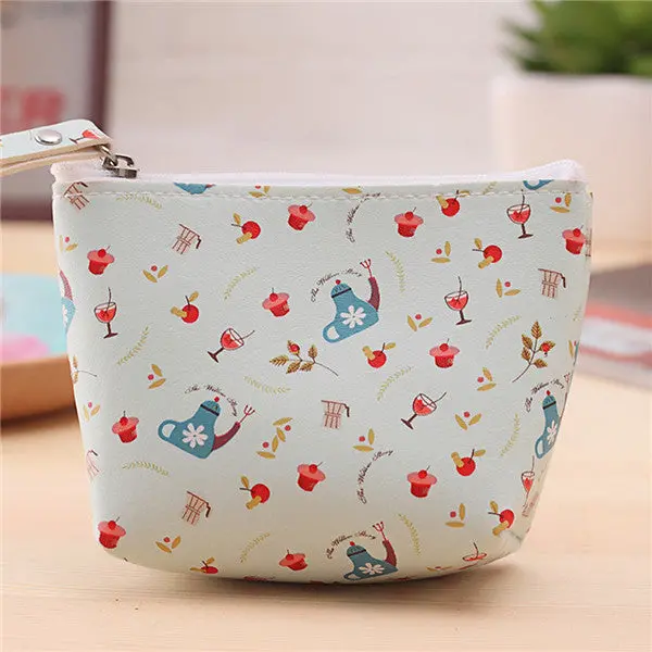 Women Coin Purse Girls Cute Small Leather Wallets Change Pouch Key Holder Bag Bolsas Carteira Feminina Coins De Moeda Pouch 2