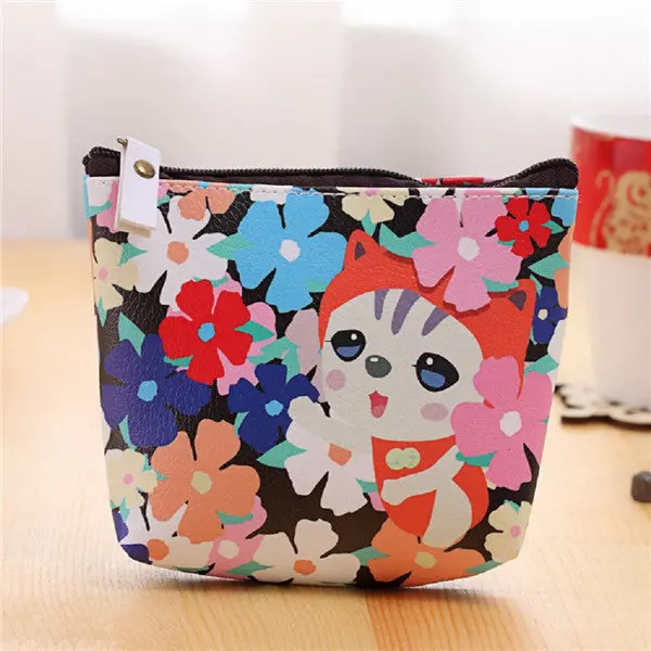 Women Coin Purse Girls Cute Small Printing Wallets Change Pouch Key Holder Bag Bolsas Carteira Feminina Coins De Moeda Pouch 2