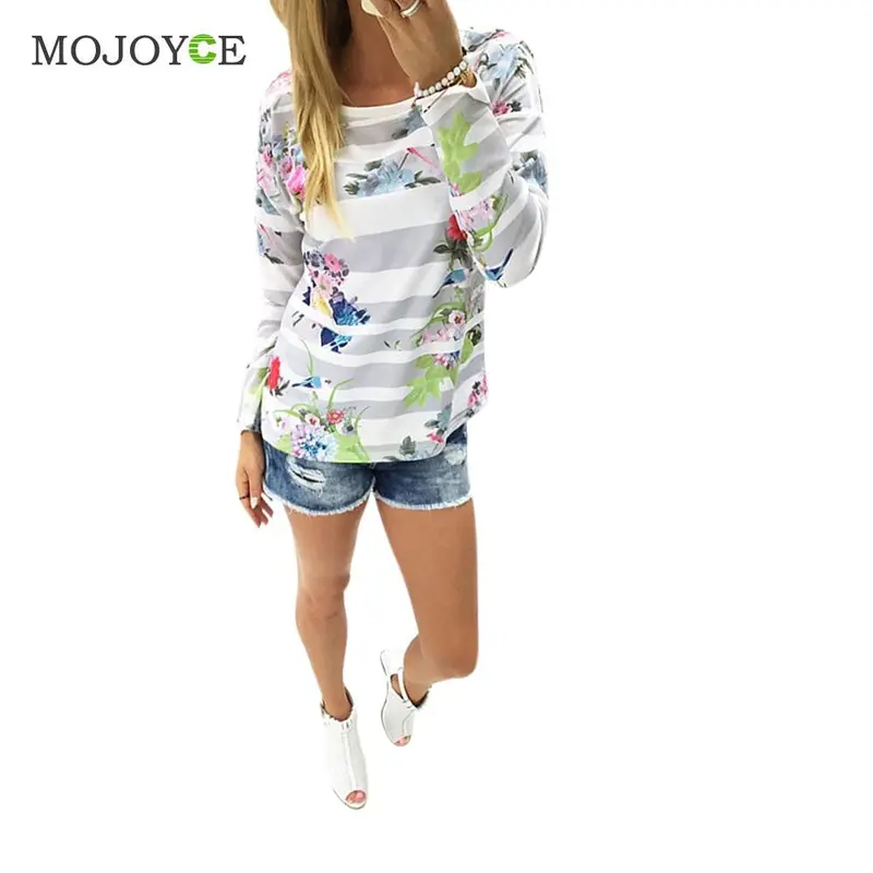 Women Colorful Floral Printed Sweatershirt Plus Size Long-Sleeved Pullovers Women Sweatershirts Tracksuit Moletom 1