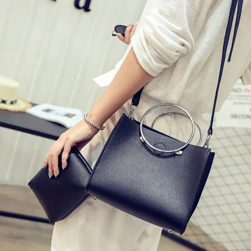 Women Crossbody Bags Famous S Pu Leather Hoop Handbag Single Shoulder Clutch Bag Bolsos Femenina 1