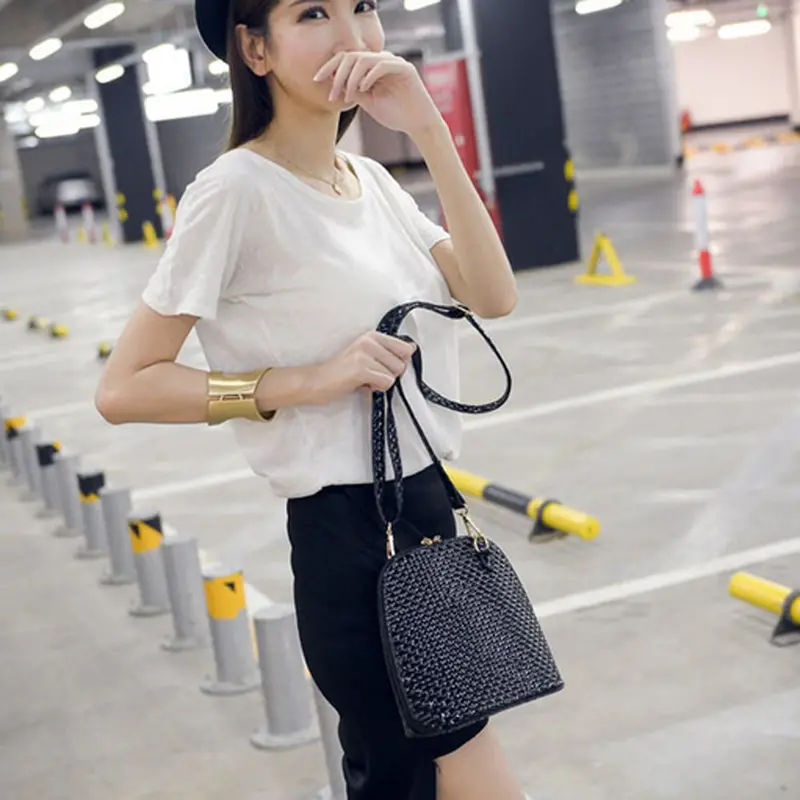 Women Crossbody Bags Messenger Vintage Retro Simple Pu Leather Shoulder Shell Bag Designer Bolsos Mujer 1