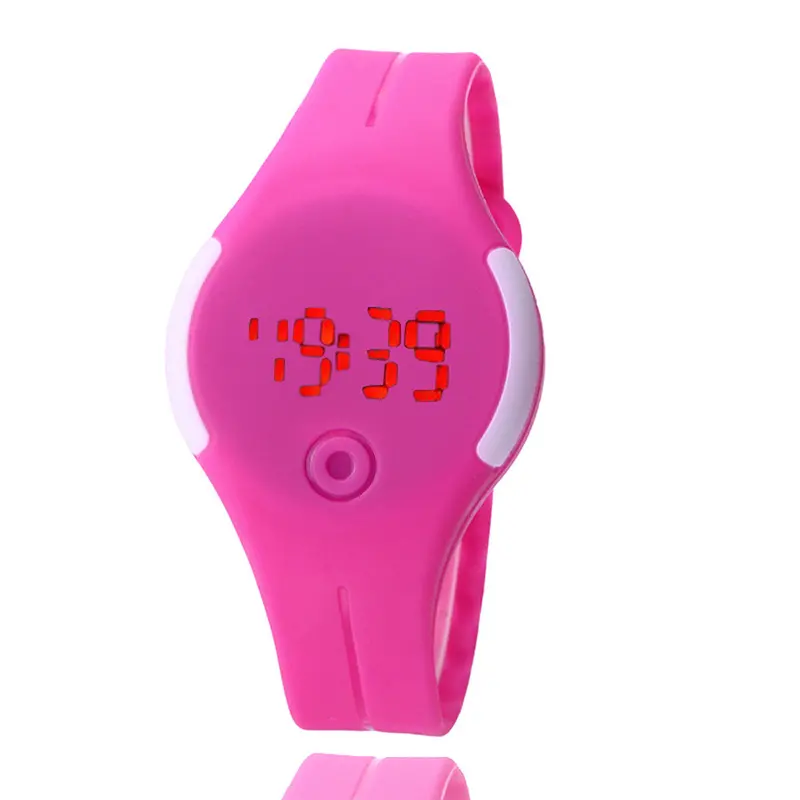 Women Digital Watch Rubber Led Dress Clock Date Bracelet Simple Watch Relogio Feminino 5
